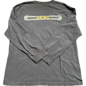 Vintage 90s American Eagle L/S T Shirt Men's Large Good Condition